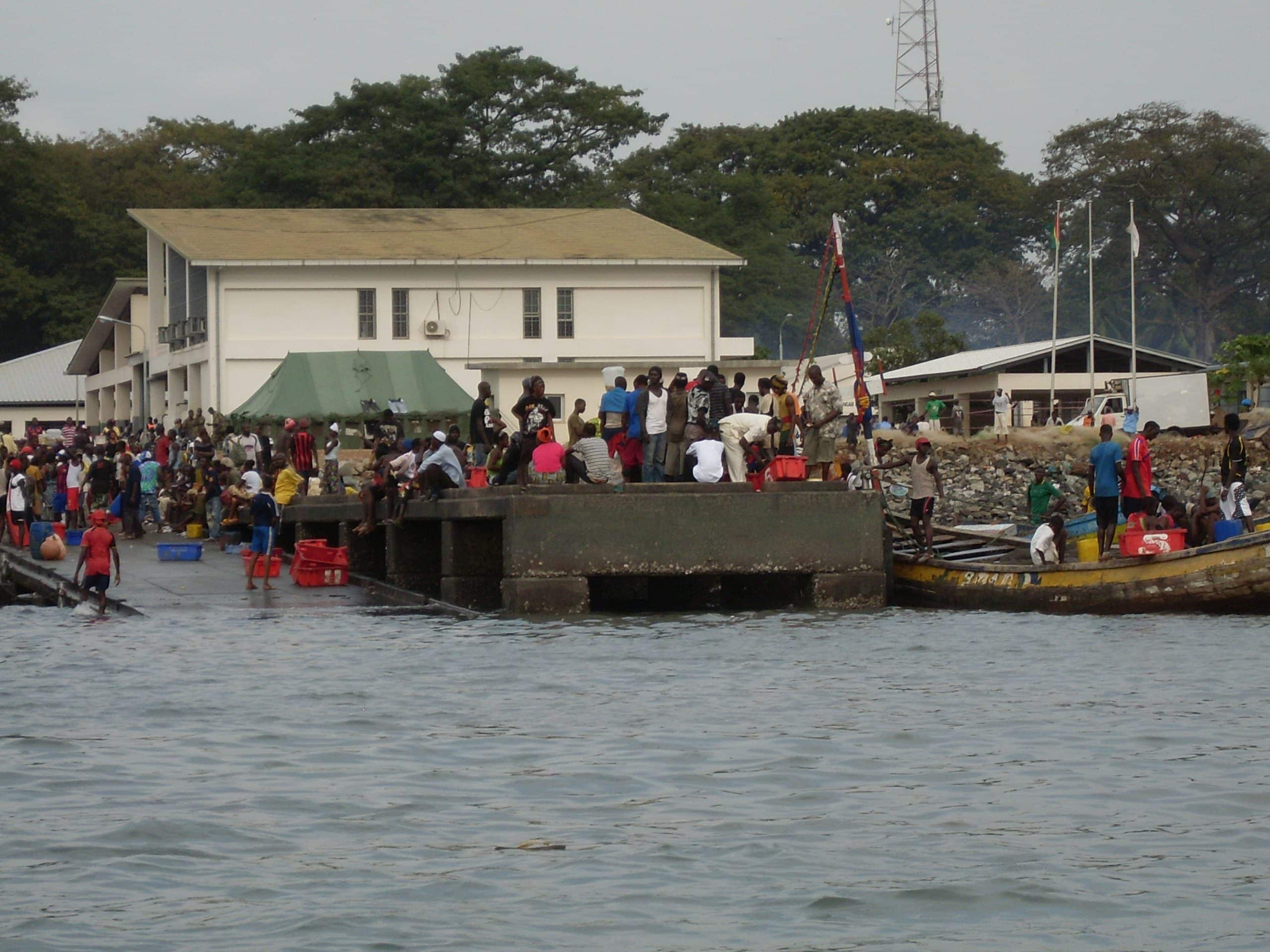 conakry port guinea africa