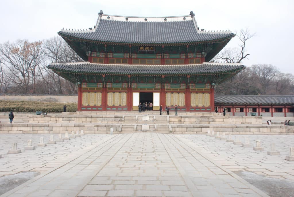 injeong-jeon throne hall changdeok palace