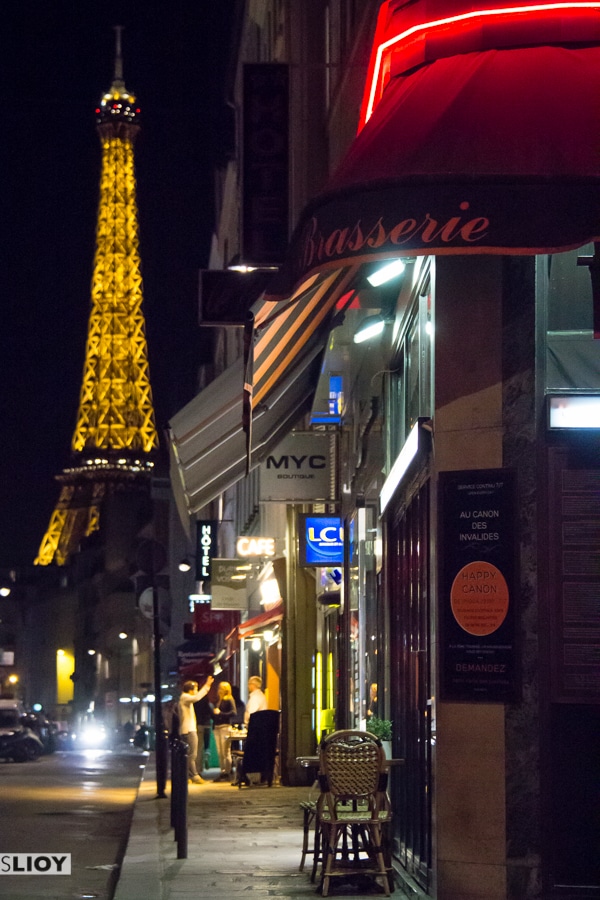 photo of the week paris by night