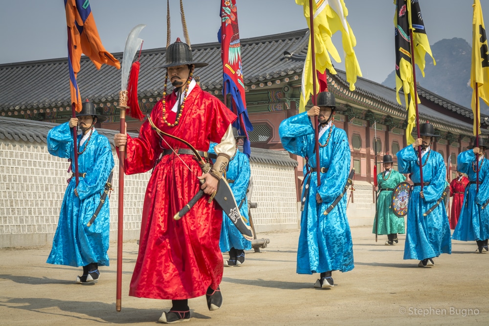 Changing of Guard at Gyeongbokgung Palace