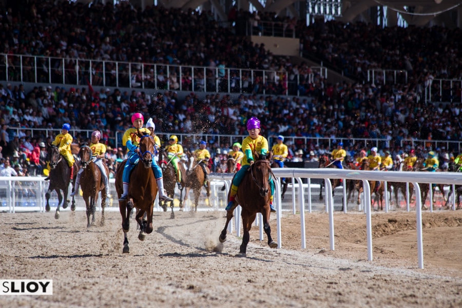At Chabysh horse racing at World Nomad Games 2016.