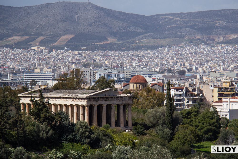Athens Ancient Agora and temple of Hephaestus