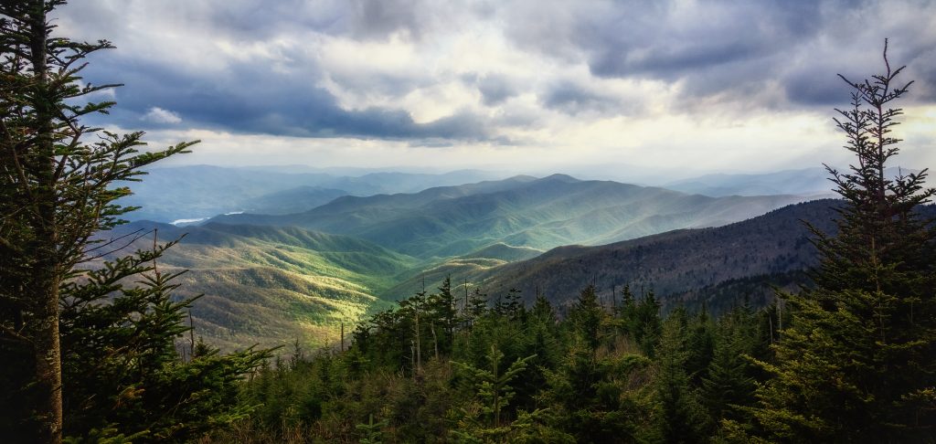 Smoky Mountains Grandeu by Bobby Palosaari