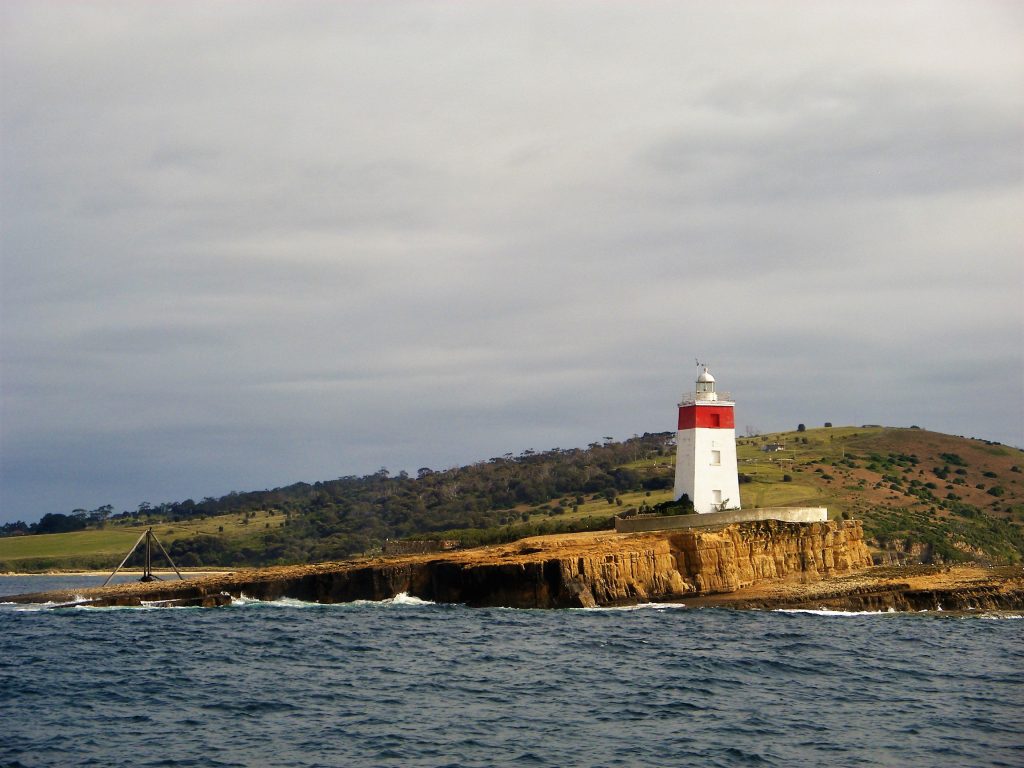 Iron Pot Lighthouse top things to do in Hobart, Tasmania